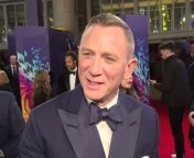 Daniel Craig is BACK as Benoit Blanc in Rian Johnson&#39;s latest &#39;Glass Onion: A Knives Out Mystery&#39;. &#60;br/&#62; &#60;br/&#62;The former Bond spoke to our reporter Alyshea Chand at the film&#39;s UK premiere, and he spoke about working with Johnson, the next sequel and what he REALLY thinks about his former co-stars...Report by Chanda. Like us on Facebook at http://www.facebook.com/itn and follow us on Twitter at http://twitter.com/itn