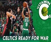 The Boston Celtics have firmly put themselves back in this series with their efforts in Game 4 and 5, winning 110-97 at TD Garden to force a Game 6 in Miami. As the momentum in the series begins to slide, the Celtics find themselves in a familiar situation down 3-2 going on the road to play in a hostile environment.&#60;br/&#62;&#60;br/&#62;Can the Celtics win Game 6 to bring it back to Boston for a winner-take-all showdown? How will the injuries to Malcolm Brogdon and Gabe Vincent impact their respective teams? Join Vitamin Cs with Tim Sheils and Wayne &#92;