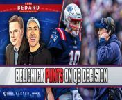 Greg and Nick delve into whether Bill Belichick has decided on a starting quarterback for the upcoming weekend&#39;s game. They also explore the current state of the NFL, examining its issues. Additionally, the duo covers the latest developments regarding Caleb Williams and the chance of him being the No. 1 pick in the 2024 NFL Draft.&#60;br/&#62;&#60;br/&#62;Check Greg&#39;s Coverage out over at www.bostonsportsjournal.com, for &#36;50 on BSJ&#39;s annual plan. Not only do you get top-notch analysis of all the Boston pro sports, but if you&#39;re a Patriots junkie — and if you&#39;re listening to this podcast, you are — then a membership at BSJ gives you access to a ton of video analysis Bedard does on the coaches film, and direct access to him in weekly chats.&#60;br/&#62;&#60;br/&#62;This episode of the Greg Bedard Patriots Podcast w/ Nick Cattles Podcast is brought to you by:&#60;br/&#62;&#60;br/&#62;Fanduel Sportsbook, the exclusive wagering parter of the CLNS Media NetworkRight now, NEW customers get ONE HUNDRED AND FIFTY DOLLARS in BONUS BETS with any winning FIVE DOLLAR MONEYLINE BET! So, visit https://FanDuel.com/BOSTON and kick off the NFL season. FanDuel, Official Partner of the NFL. 21+ and present in MA. Hope is here. First online real money wager only. &#36;5 pregame moneyline wager required. First online real money wager only. &#36;10 first deposit required. Bonus issued as nonwithdrawable bonus bets that expire 7 days after receipt. See terms at sportsbook.fanduel.com. GamblingHelpLineMa.org or call (800)-327-5050 for 24/7 support. Play it smart from the start! GameSenseMA.com or call 1-800-GAM-1234.&#60;br/&#62;&#60;br/&#62;ODDS-R! Ever wished you could navigate the betting field with the confidence of a pro? Enter OddsR. They&#39;re not a sportsbook, but they&#39;re the sports betting advisor you&#39;ve always needed. It&#39;s like having a playbook for smarter bets right in your pocket. Go get it at https://oddsr.com/BEDARD&#60;br/&#62;&#60;br/&#62;Visit https://factormeals.com/BEDARD50 to get 50% off your first box! Factor is America’s #1 Ready-To-Eat Meal Kit, can help you fuel up fast with ready-to-eat meals delivered straight to your door.