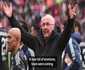 Sven-Goran Eriksson described the emotions of fulfilling his dream to manage Liverpool at Anfield