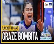 PVL Player of the Game Highlights: Grazielle Bombita powers Galeries Tower past Strong Group from darts player lowe