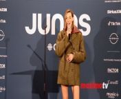 https://www.maximotv.com &#60;br/&#62;Juno award winner for Album of the Year: “99 Nights” is Montreal&#39;s Charlotte Cardin (@charlottecardin). She joins us in the Q&amp;A Room at the 2024 JUNO Awards in Halifax, Nova Scotia. This video is only available for editorial use in all media and worldwide. To ensure compliance and proper licensing of this video, please contact us. ©MaximoTV