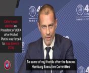 Aleksander Ceferin revealed he will not be running for re-election as UEFA president in 2027 in explosive rant