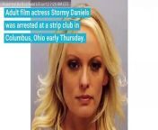 Adult film actress Stormy Daniels was arrested at a strip club in Columbus, Ohio early Thursday. According to BuzzFeed Daniels faces three counts of illegally touching a patron. Ohio has a law called the &#92;