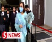 Toh Puan Na&#39;imah Abdul Khalid has failed in her bid to retrieve her passport permanently after the Kuala Lumpur High Court dismissed her application.&#60;br/&#62;&#60;br/&#62;In his dismissal, Justice Ahmad Bache said there was no injustice in the Sessions Court&#39;s decision when it imposed additional conditions regarding Na&#39;imah&#39;s passport.&#60;br/&#62;&#60;br/&#62;Read more at https://shorturl.at/knDMW&#60;br/&#62;&#60;br/&#62;WATCH MORE: https://thestartv.com/c/news&#60;br/&#62;SUBSCRIBE: https://cutt.ly/TheStar&#60;br/&#62;LIKE: https://fb.com/TheStarOnline