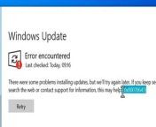 ▶&#124; In This Video You Will Find How To Fix Windows Update Error encountered 0x80070643 in Windows 10 / 11 ✔️.&#60;br/&#62;&#60;br/&#62; ⁉️ If You Faced Any Problem You Can Put Your Questions Below ✍️ In Comments And I Will Try To Answer Them As Soon As Possible .&#60;br/&#62;▬▬▬▬▬▬▬▬▬▬▬▬▬&#60;br/&#62;&#60;br/&#62;If You Found This Video Helpful,PleaseLike And Follow Our Dailymotion Page , Leave Comment, Share it With Others So They Can Benefit Too, Thanks.&#60;br/&#62;&#60;br/&#62;▬▬⬇️ LINK TO DOWNLOAD PROGRAM ▬▬&#60;br/&#62;&#60;br/&#62;https://bit.ly/Error-0x80070643-Windows-update&#60;br/&#62;&#60;br/&#62;▬▬Support This Dailymotion Page By 1&#36; or More▬▬&#60;br/&#62;&#60;br/&#62;https://paypal.com/paypalme/VictorExplains&#60;br/&#62;&#60;br/&#62;▬▬ Join Us On Social Media ▬▬&#60;br/&#62;&#60;br/&#62;▶Web s it e: https://victorinfos.blogspot.com&#60;br/&#62;&#60;br/&#62;▶F a c eb o o k : https://www.facebook.com/Victorexplains&#60;br/&#62;&#60;br/&#62;▶ ︎ Twi t t e r: https://twitter.com/VictorExplains&#60;br/&#62;&#60;br/&#62;▶I n s t a g r a m: https://instagram.com/victorexplains&#60;br/&#62;&#60;br/&#62;▶ ️ P i n t e r e s t: https://.pinterest.co.uk/VictorExplains&#60;br/&#62;&#60;br/&#62;▬▬▬▬▬▬▬▬▬▬▬▬▬▬&#60;br/&#62;&#60;br/&#62;▶ ⁉️ If You Have Any Questions Feel Free To Contact Us In Social Media.&#60;br/&#62;&#60;br/&#62;▬▬ ©️ Disclaimer ▬▬&#60;br/&#62;&#60;br/&#62;This video is for educational purpose only. Copyright Disclaimer under section 107 of the Copyright Act 1976, allowance is made for &#39;&#39;fair use&#92;