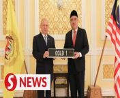 Yang di-Pertuan Agong His Majesty Sultan Ibrahim Ibni Almarhum Sultan Iskandar is now the proud owner of the special edition &#92;