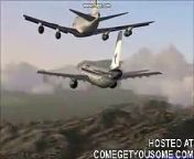 Horrific mid-air collision of passenger jets blamed on impatient airline pilots. This realistic air crash reconstruction demonstrates the dangers of flying angry. A phenomenon otherwise known as &#92;