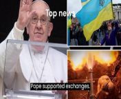 The Kremlin has said Pope Francis’s call for talks to end the war in Ukraine was “quite understandable”, while NATO’s secretary general said now was not the time to talk about “surrender”.&#60;br/&#62;Top news