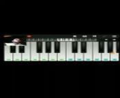 Heropanti music on virtual keyboard. Music video
