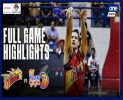 PBA Game Highlights: San Miguel outlasts TNT, picks up back-to-back wins from kotoura san