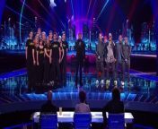The next group of 12 acts perform from the pool of remaining groups with hopes of continuing on in the competition; the judges struggle to choose their favorite groups; after the night of performances, only three of 12 move on.&#60;br/&#62;© NBC Universal, Inc. SYCO TV, © 2012 FremantleMedia North America, Inc. and Simco Limited.