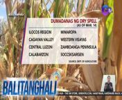 300 ektarya ng maisan sa Mexico, Pampanga ang nasira dahil sa epekto ng El Niño!&#60;br/&#62;&#60;br/&#62;&#60;br/&#62;Balitanghali is the daily noontime newscast of GTV anchored by Raffy Tima and Connie Sison. It airs Mondays to Fridays at 10:30 AM (PHL Time). For more videos from Balitanghali, visit http://www.gmanews.tv/balitanghali.&#60;br/&#62;&#60;br/&#62;#GMAIntegratedNews #KapusoStream&#60;br/&#62;&#60;br/&#62;Breaking news and stories from the Philippines and abroad:&#60;br/&#62;GMA Integrated News Portal: http://www.gmanews.tv&#60;br/&#62;Facebook: http://www.facebook.com/gmanews&#60;br/&#62;TikTok: https://www.tiktok.com/@gmanews&#60;br/&#62;Twitter: http://www.twitter.com/gmanews&#60;br/&#62;Instagram: http://www.instagram.com/gmanews&#60;br/&#62;&#60;br/&#62;GMA Network Kapuso programs on GMA Pinoy TV: https://gmapinoytv.com/subscribe