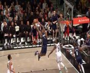 The video features Zion Williamson performing a remarkable alley-oop dunk during a basketball game. Here are the key highlights:The commentator describes Zion Williamson&#39;s ability to jump off the ground quickly as &#92;