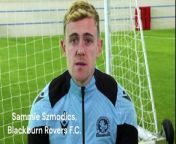 Safer Sleep with Blackburn Rovers star Sammie Szmodics. Credit: Lancashire Teaching Hospitals.