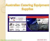 Australian Catering Equipment Supplies offer an extensive selection of Restaurant Equipment &amp; Catering Equipment.We have professionals, who can help you determine what you want with honest, accurate and free advice, why go elsewhere?&#60;br/&#62;&#60;br/&#62;http://www.auscaterquip.com.au