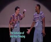 Jimmy and Will Smith take us through the history of hip-hop dances.