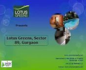 Lotus Greens is a new residential property by Lotus Greens Group located at Sector 89, Gurgaon that offers 2, 3 and 4 BHK apartments for sale coupled with world-class amenities. Call 999956111 for more information.&#60;br/&#62;&#60;br/&#62;http://www.uniconproperty.com/residential/lotus-greens-gurgaon.html