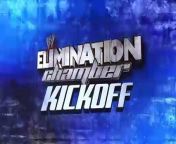 THIS SUNDAY is Elimination Chamber and it all starts with the Elimination Chamber Kickoff!