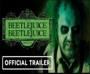 The juice is loose! #Beetlejuice #Beetlejuice - Only in theaters September 6.&#60;br/&#62;&#60;br/&#62;Beetlejuice is back!Oscar-nominated, singular creative visionary Tim Burton and Oscar nominee and star Michael Keaton reunite for Beetlejuice Beetlejuice, the long-awaited sequel to Burton’s award-winning Beetlejuice.&#60;br/&#62;&#60;br/&#62;Keaton returns to his iconic role alongside Oscar nominee Winona Ryder (Stranger Things, Little Women) as Lydia Deetz and two-time Emmy winner Catherine O’Hara (Schitt&#36; Creek, Corpse Bride) as Delia Deetz, with new cast members Justin Theroux (Star Wars: Episode VIII – The Last Jedi, The Leftovers), Monica Bellucci (Spectre, The Matrix films), Arthur Conti (House of the Dragon) in his feature film debut, with Emmy nominee Jenna Ortega (Wednesday, Scream VI) as Lydia’s daughter, Astrid, and Oscar nominee Willem Dafoe (Poor Things, At Eternity’s Gate).&#60;br/&#62;&#60;br/&#62;Beetlejuice is back!After an unexpected family tragedy, three generations of the Deetz family return home to Winter River.Still haunted by Beetlejuice, Lydia&#39;s life is turned upside down when her rebellious teenage daughter, Astrid, discovers the mysterious model of the town in the attic and the portal to the Afterlife is accidentally opened.With trouble brewing in both realms, it&#39;s only a matter of time until someone says Beetlejuice&#39;s name three times and the mischievous demon returns to unleash his very own brand of mayhem.&#60;br/&#62;&#60;br/&#62;Burton, a genre unto himself, directs from a screenplay by Alfred Gough &amp; Miles Millar (Wednesday), story by Gough &amp; Millar and Seth Grahame-Smith (The LEGO® Batman Movie), based on characters created by Michael McDowell &amp; Larry Wilson.The film’s producers are Marc Toberoff, Dede Gardner, Jeremy Kleiner, Tommy Harper and Burton, with Sara Desmond, Katterli Frauenfelder, Gough, Millar, Brad Pitt, Larry Wilson, Laurence Senelick, Pete Chiappetta, Andrew Lary, Anthony Tittanegro, Grahame-Smith and David Katzenberg executive producing.