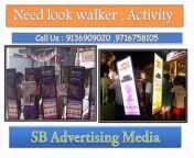 Call- 9136909020 , 9716758105 For Bookings and Queriesregarding BTL Activity &amp; Mall Brand Promotional Activities .&#60;br/&#62;&#60;br/&#62;feel free to contact us on M:9136-9090-20For iWalker Activity, Lookwalker Activity, BTL Activity, Outdoor Advertisement in delhi Ncr .Visit at www.sbadvertisingmedia.com&#60;br/&#62;&#60;br/&#62;Mail us @ marketing@sbadvertisingmedia.com, sbadvertisingmedia@gmail.com&#60;br/&#62;&#60;br/&#62;We are spacilised infollwoing : &#60;br/&#62;iWalker Rental in delhi&#60;br/&#62;iWalker Purchase in delhi&#60;br/&#62;iWalker Campaignin delhi&#60;br/&#62;Lookwalker Purchasein delhi&#60;br/&#62;Lookwalker Rental in delhi&#60;br/&#62;Lookwalker Campaignin delhi&#60;br/&#62;iWalker Activity in delhi&#60;br/&#62;Lookwalker Activity in delhi&#60;br/&#62;BTL Activityin delhi&#60;br/&#62;&#60;br/&#62;For Bookings and Queries, Feel free to contact us on M:9136-9090-20 ,9716758105