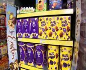 The price of Easter eggs has soared this year due to the worsening impacts of climate change. The Energy and Climate Intelligence Unit says a combination of climate change and El Nino conditions have driven up cocoa prices. The price of cocoa beans has hit a record high of more than £6,500 per tonne - up from £2,000 compared to this time last year. Report by Jonesia. Like us on Facebook at http://www.facebook.com/itn and follow us on Twitter at http://twitter.com/itn