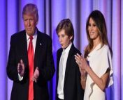 Melania Trump made sure her son Barron was raised to be 'kind, polite, empathetic and intelligent' from life ok made