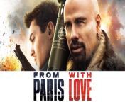 From Paris with Love is a 2010 English-language French action thriller film directed by Pierre Morel and starring John Travolta and Jonathan Rhys Meyers. The screenplay was co-written by Luc Besson.