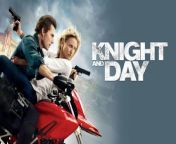 Knight and Day is a 2010 American satirical action comedy film directed by James Mangold and starring Tom Cruise and Cameron Diaz. The film was the second on-screen collaboration of Cruise and Diaz, following the 2001 film Vanilla Sky. Diaz plays June Havens, a classic car restorer who unwittingly gets caught up with the eccentric secret agent Roy Miller, played by Cruise, who is on the run from the CIA.