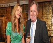 Piers Morgan has been married twice, who is his second wife, Celia Walden? from morgan train