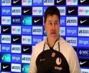 Chelsea boss Mauricio Pochettino speaks on their European ambitions but insists the focus is on Sheffield United&#60;br/&#62;Stamford Bridge, London, UK