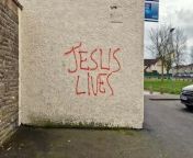 PSNI investigating graffiti in Lurgan, Co Armagh