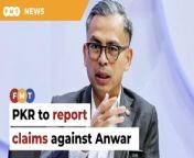 Facebook post claims the prime minister channelled payments meant for Kelantan and Terengganu into party’s accounts.&#60;br/&#62;&#60;br/&#62;Read More: https://www.freemalaysiatoday.com/category/nation/2024/04/13/pkr-to-lodge-reports-over-claim-anwar-diverted-state-royalties/ &#60;br/&#62;&#60;br/&#62;Laporan Lanjut: https://www.freemalaysiatoday.com/category/bahasa/tempatan/2024/04/13/dakwa-royalti-minyak-masuk-akaun-parti-pkr-akan-buat-laporan/&#60;br/&#62;&#60;br/&#62;Free Malaysia Today is an independent, bi-lingual news portal with a focus on Malaysian current affairs.&#60;br/&#62;&#60;br/&#62;Subscribe to our channel - http://bit.ly/2Qo08ry&#60;br/&#62;------------------------------------------------------------------------------------------------------------------------------------------------------&#60;br/&#62;Check us out at https://www.freemalaysiatoday.com&#60;br/&#62;Follow FMT on Facebook: https://bit.ly/49JJoo5&#60;br/&#62;Follow FMT on Dailymotion: https://bit.ly/2WGITHM&#60;br/&#62;Follow FMT on X: https://bit.ly/48zARSW &#60;br/&#62;Follow FMT on Instagram: https://bit.ly/48Cq76h&#60;br/&#62;Follow FMT on TikTok : https://bit.ly/3uKuQFp&#60;br/&#62;Follow FMT Berita on TikTok: https://bit.ly/48vpnQG &#60;br/&#62;Follow FMT Telegram - https://bit.ly/42VyzMX&#60;br/&#62;Follow FMT LinkedIn - https://bit.ly/42YytEb&#60;br/&#62;Follow FMT Lifestyle on Instagram: https://bit.ly/42WrsUj&#60;br/&#62;Follow FMT on WhatsApp: https://bit.ly/49GMbxW &#60;br/&#62;------------------------------------------------------------------------------------------------------------------------------------------------------&#60;br/&#62;Download FMT News App:&#60;br/&#62;Google Play – http://bit.ly/2YSuV46&#60;br/&#62;App Store – https://apple.co/2HNH7gZ&#60;br/&#62;Huawei AppGallery - https://bit.ly/2D2OpNP&#60;br/&#62;&#60;br/&#62;#FMTNews #PKR #FahmiFadzil #AnwarIbrahim