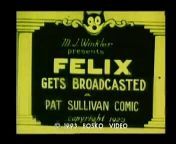 FELIX THE CAT_ Felix Gets Broadcasted _ Full Cartoon Episode from felix