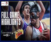 PBA Game Highlights: San Miguel dismisses Converge 1st half challenge, claims QF spot at 6-0 from amar challenge