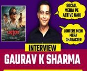 Watch Exclusive Interview of Gaurav K Sharma. He Talks About Lootere, Social Media Show-Off and much more... Watch Video to know more... &#60;br/&#62; &#60;br/&#62;#GauravKSharma#GauravKSharmaInterview #Lootere #webshow&#60;br/&#62;~PR.133~