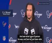 Quarterback CJ Stroud can&#39;t wait to link up with Stefon Diggs after the WR was traded to the Houston Texans.