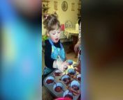 Toddler chef from west Wales shows off her cooking skills on social media from adoma logement social