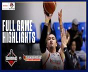 PBA Game Highlights: NorthPort squeezes past Blackwater, fan playoff hopes from squeezing