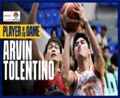 PBA Player of the Game Highlights: Arvin Tolentino steadies NorthPort ship against Blackwater from f110 ship