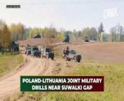 Poland’s President Andrzej Duda doubled down on remarks that the NATO member was ready to host the alliance’s nuclear weapons. Lithuanian counterpart Gitanas Nauseda said the idea of deploying nuclear weapons would be a deterrent to Russia. Both Duda and Nauseda attended a joint military drill on their countries’ borders, along the Suwalki Gap. The “Brave Griffin” military exercise near Russia’s border highlights Poland’s readiness to militarily help Lithuania if required, the two countries say. Meanwhile, Polish President Duda told The Wall Street Journal that NATO should avoid provocations against Russia if its airspace is violated by Russian missiles.