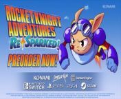 Rocket Knight Adventures: Re-Sparked Collection is a collection of 3 iconic platforming games being Rocket Knight Adventures, SPARKSTER Rocket Knight Adventures 2, and SPARKSTER developed by Konami. Battle an army of robots and pigs to save the princess and the kingdom from certain destruction through side-scrolling platforming gameplay.