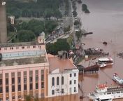 Devastation of deadly Brazil floods captured in drone footage AP