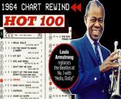 On today’s episode of Billboard&#39;s Chart Rewind, Jazz musician Louis Armstrong dethrones The Beatles&#39; &#92;