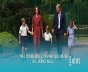Prince William Shares UPDAT3 on Kate Middleton and Their 3 Kids Amid Her Cancer Battle E! News