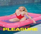 Pleasure is a 2021 drama film written and directed by Ninja Thyberg in her feature directorial debut. The film is based on Thyberg&#39;s 2013 short of the same name,[2] and is about a young woman from a small Swedish town who moves to Los Angeles to become a porn star. It stars Sofia Kappel, Revika Anne Reustle, Evelyn Claire, Chris Cock, Dana DeArmond and Kendra Spade.