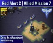 Mission 8: Free Gateway https://www.dailymotion.com/video/x8wjktk&#60;br/&#62;Red Alert 2 Allied campaign: https://www.dailymotion.com/playlist/x87xoe&#60;br/&#62;--------------------------------------------------------------------------------&#60;br/&#62;If you&#39;re quick, you can send the destroyers to where they&#39;re south and a little east of the besieged island. You&#39;ll find a sentry gun and a garrisoned tiki hut. Destroy the sentry gun before the Soviets deploy their MCV to beat the mission.&#60;br/&#62;&#60;br/&#62;Played on hard difficulty with no commentary.