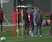 Aston Villa have trained in Birmingham ahead of their UEFA Conference League semi-final second leg with Olympiakos. The Greek side lead 4-2 from the first leg