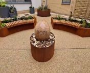 Kettering General Hospital Crazy Hats garden water feature switched off over fears of Legionnaire&#39;s Disease