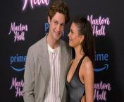 https://www.maximotv.com &#60;br/&#62;B-roll footage: Actors Damian Hardung (James Beaufort) and Harriet Herbig-Matten (Ruby Bell) on the black carpet for Prime Video&#39;s &#92;